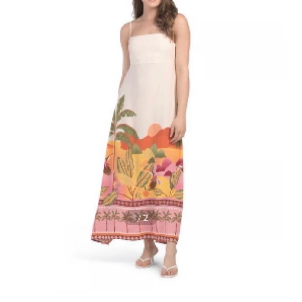 Brand New  Women’s Anthropologie Paper Heart Maxi Dress
